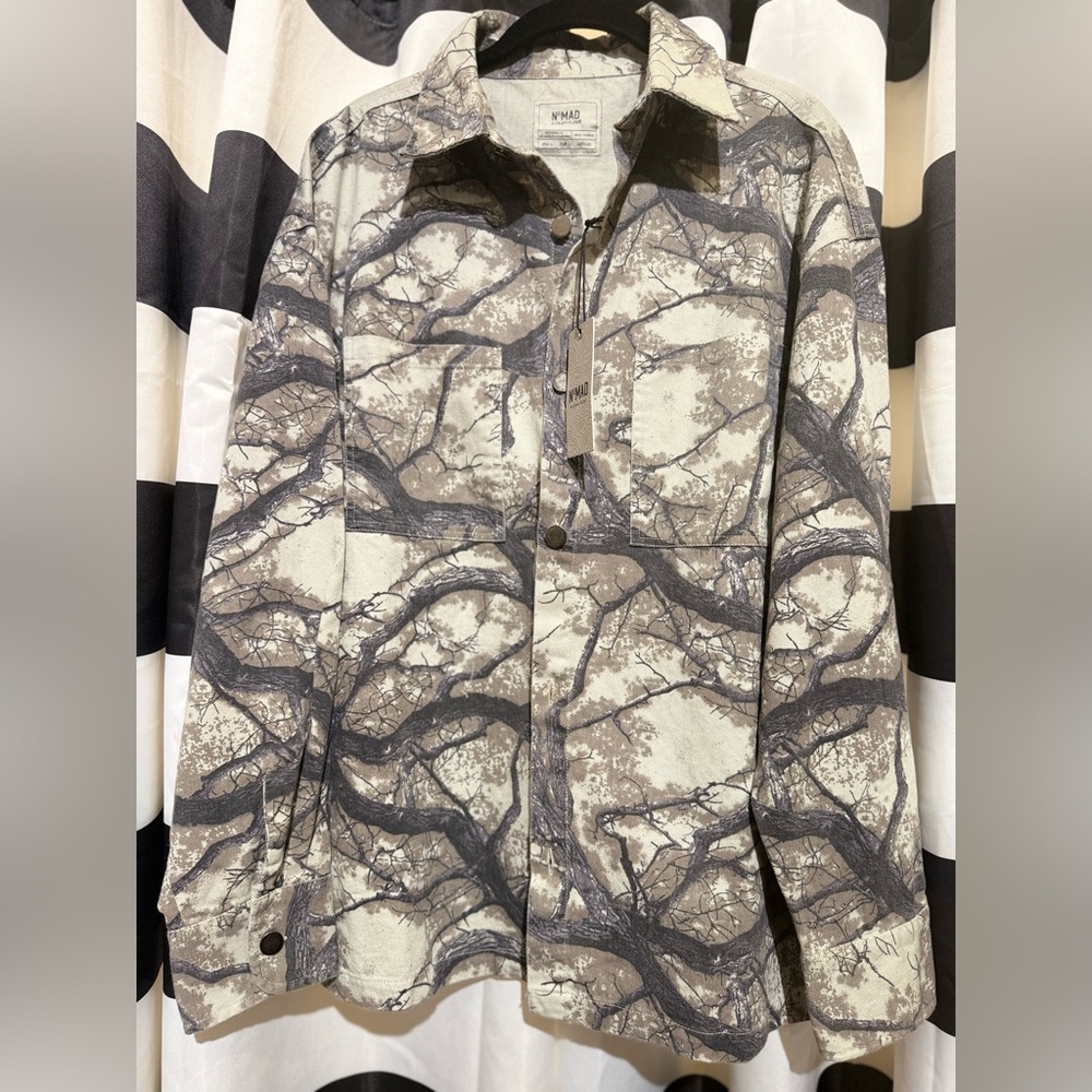 Nomad Tree Branch Pattern Jacket NWT - image 1